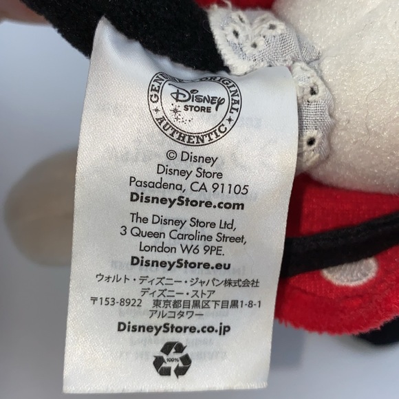 Disney Store Minnie Mouse Plush Stuffed Animal Toy 10” - Picture 7 of 9